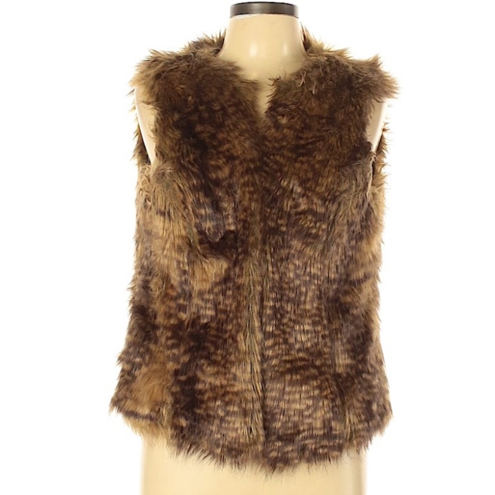 NWOT Faux Fur Vest